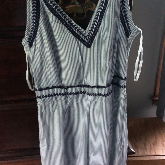 japana Pants - Striped Sleeveless Jumpsuit